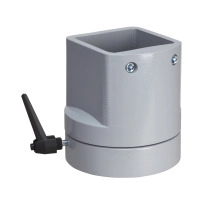 SCHNEIDER ELECTRIC Vertical rotating fixing, square 50mm, RAL 7040, for S3CM HMI encl.