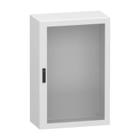 Табло Spacial CRN с Прозрачна врата, Spacial CRN, без монтажна планка, 1200x800x400мм, IP66, IK08, RAL7035