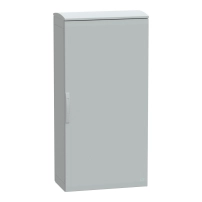 Табло за стоящ монтаж, полиестер PLAT отворен капак с козирка 1500x750x420 IP44