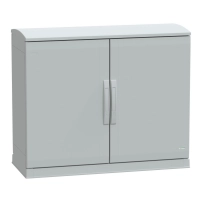 Табло за стоящ монтаж PLAZT с основа+козирка 750x1000x420 IP44