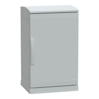 Табло за стоящ монтаж PLAZT с основа+козирка 750x500x420 IP44