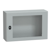 SCHNEIDER ELECTRIC Табло PanelSet S3D с проз. врата, без монт. плоча, H400xW600xD200, IP66, RAL7035