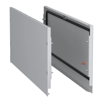 SCHNEIDER ELECTRIC Странични панели за шинен отсек, D800mm, RAL 7035, к-кт от 2