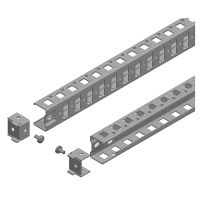 2 Универсални греди 1ред 5002 universal rails 1 row 500