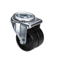 4 табло casters double roller - maximum load: 160kg per caster - 92 mm