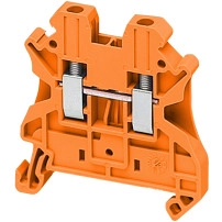 Винтови клеми Linergy - 2.5mm? 24A 1x1 с винт - оранжев