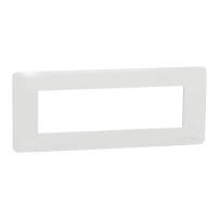 Дек.рамка, бяла-NU 7modules Unica Studio frame white