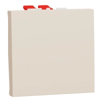 Кръстат ключ-2мод., крем Intermediate switch 10A 2modules
