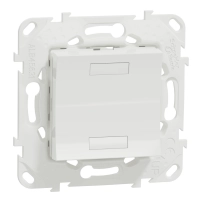 KNX пуш бутон, бял