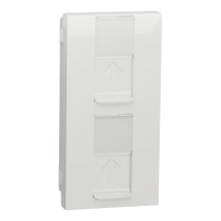 Капачка за New unica RJ45,2xKeystoneSystimax, 4M