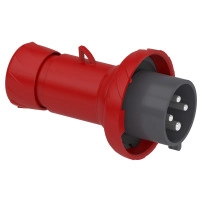 Щепсел 32А 3Р-Е Wander plug PK PratiKa screw 32A IP67