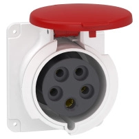 SCHNEIDER ELECTRIC Евро контакт за табло прав 3Р+N+E 380-415V IP44 Panel socket straight PK PratiKa