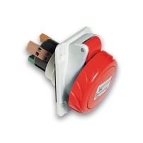 PANEL SOCKET ANGLED PK PRATIKA CONNECT 3