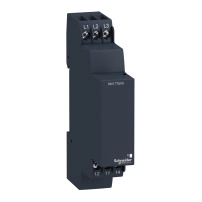 SCHNEIDER ELECTRIC 3-phase control relay, 5A, 1CO, screw connectors, 208-480V AC