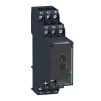 Контрол реле 22,5мм 4МА...1А, 2CO 8A, OVERCURRENT CONTROL RELAY RM22-JA - RANG