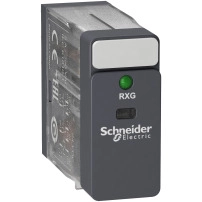 SCHNEIDER ELECTRIC Relay - 5A, 2CO, with LED, 24V DC