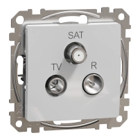 TV/R/SAT междинен изход 10db, Sedna, алуминий