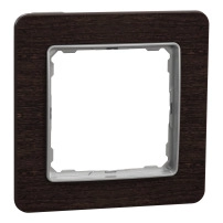 SCHNEIDER ELECTRIC Единична декорат. рамка-венге, Frame 1 gang