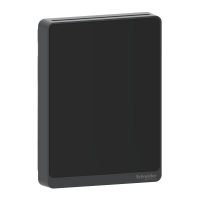 Сензор качество на въздуха, CO2, VOC, влажност, температура, за стая, BACnet MSTP/Modbus, оптимален черен корпус, SpaceLogic SLP Series