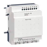 SCHNEIDER ELECTRIC Discrete I/O extension module - 14 IO, 24V DC, for Zelio Logic