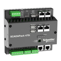Smart RTU, SCADAPack 47x | 47xi, Linux application processor, no flowrun license, 4 DI, 4 AI, 2 DO