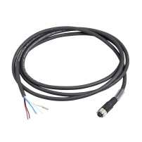 CANopen мрежов кабел - ъглов - M12-A, мъжки, женски - 0.3 m