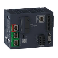 Серво контролер, Modicon M262, 3ns/инструкция, 24 оси, Ethernet, Sercos