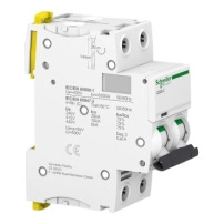 SCHNEIDER ELECTRIC Miniature circuit breaker, Acti9 iC60N, 4P, 25A, C /CF-25-01670/