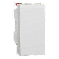 Девиат. ключ 10A, бял -1м.Two-way switch 10A 1module