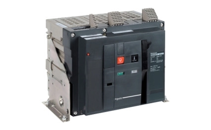 Автоматичен прекъсвач Masterpact NW40bH1-4000 A-3 полюса-вадещ се-без икзл. блок