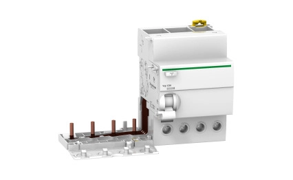 SCHNEIDER ELECTRIC Add-on residual current device Acti9 Vigi iC60, 4P, 25A, AC type, 30mA