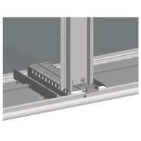 2 sliding rails m/plate encl.D800