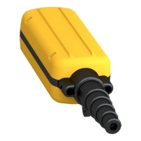 Кутия за управл. 1 PUSH BUTTON зел. XALD101
