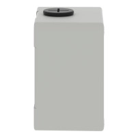Station plastic grey M20 1 hole 22mm