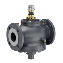 SpaceLogic VP220F PIBCV (PICV) Контролен клапан, 2-Way, PN16, DN65, Flanged, High Flow: 10...25 m?/h (2.8...6.9 l/s).