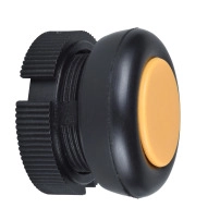 SCHNEIDER ELECTRIC Push button head, plastic, yellow, spring return