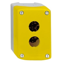 SCHNEIDER ELECTRIC Кутия за управление, празна, жълта, 2 отвор Station plastic yellow 2 hole CSA