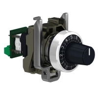 SCHNEIDER ELECTRIC Complete potentiometer, metal, 22mm, 10K