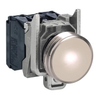 P.light metal white lens BA9s bulb 250V