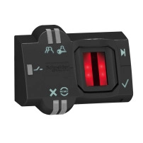 SCHNEIDER ELECTRIC Biometric switch bistable, plastic, 22mm, connection by 2m cable, 24V AC/DC