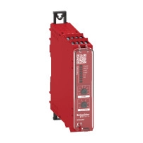 SCHNEIDER ELECTRIC Safety module, Cat.4, potential free NC/NC, NO/NC, PNP/PNP, 24V AC/DC, screw /PO:41289590/