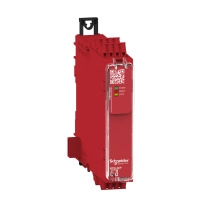 SCHNEIDER ELECTRIC Safety module Harmony XPSU, Cat 4, expansion use with universal range, 24V AC or DC, spring