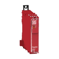 SCHNEIDER ELECTRIC Safety module XPSU, Cat 4, expansion use with universal range, 24V AC or DC, screw
