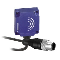 Telemecanique Inductive sensor - PNP / NO, Sn=15mm, 12-24VDC, M12, 0.15m.