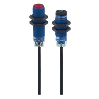 PHOTO SENSOR CYLIN PLAST LASER THRU BEAM