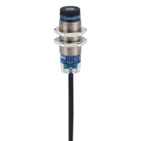 TRANSMITTOR CYLIND METAL LASER THRU BEAM