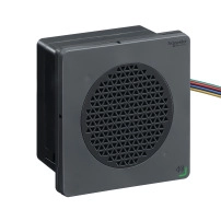 Редактируеми гласови аларми, Harmony XVS, черен, монтаж на 96 мм DIN шина, NPN, 12...24V DC
