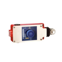 Telemecanique Авариен изключват. за въже, XY2C, e XY2CH, 1NC+1NO, с бутон