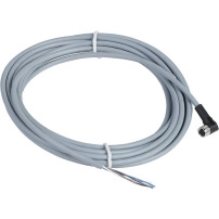 PRE WIRED CONNECTOR, PVC, FEMALE, M8, 4