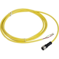 PRE WIRED CONNECTOR, PVC, FEMALE, 1 2, 3